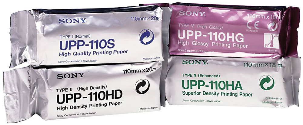 Sony Ultrasound Film Packaging