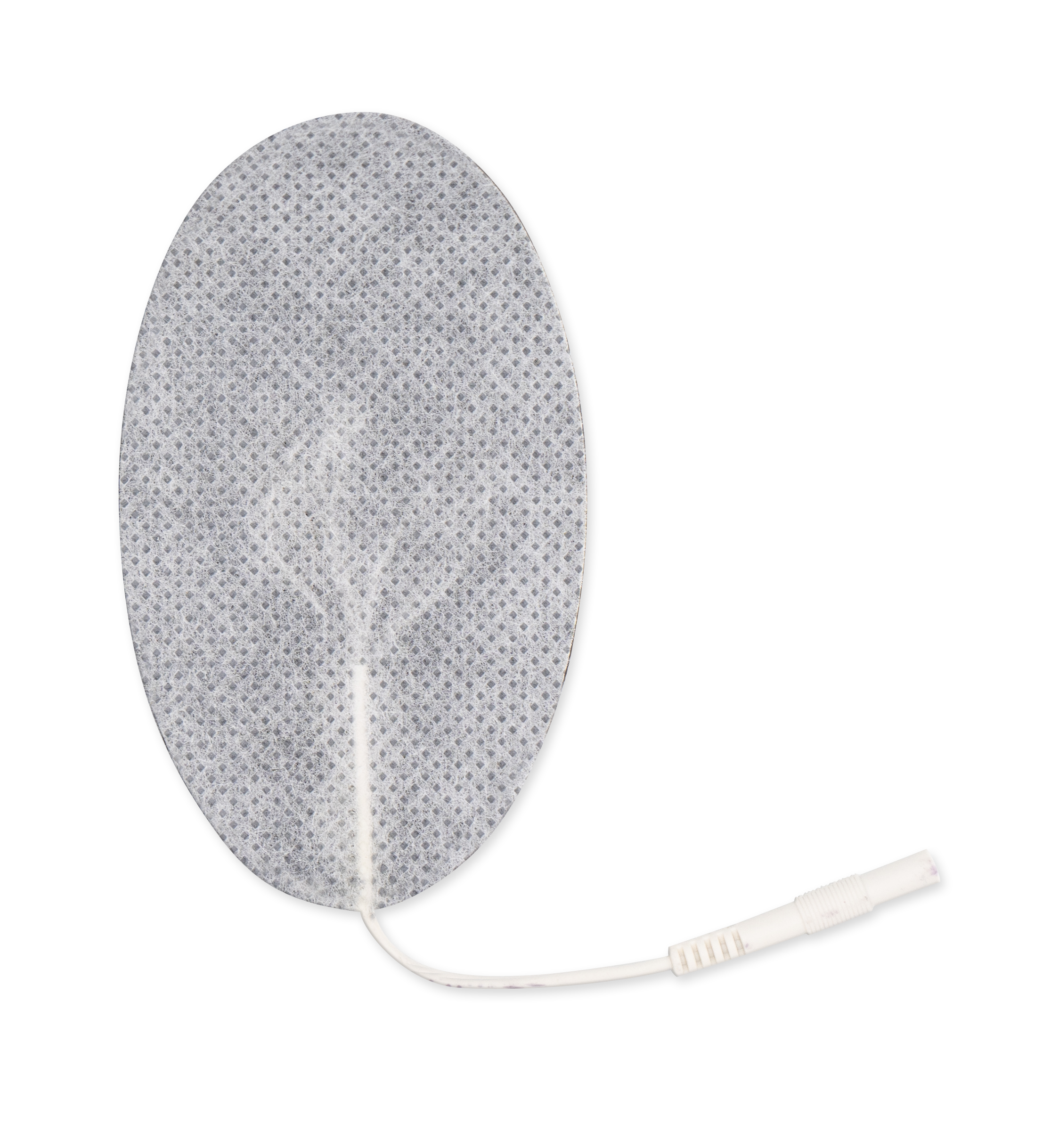 TENS Electrode 2" X 4" OVAL WHITE NON-WOVEN TENS ELECTRODE